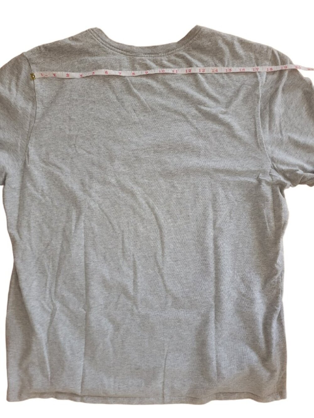 Nike T-Shirt Men's XL Gray Abstract Word Graphic Logo Crewneck Short Sleeve - Picture 5 of 5